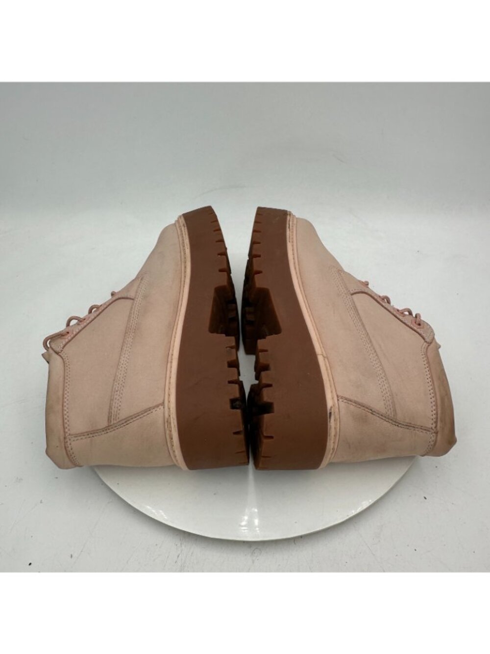 Timberland Nellie Stonestreet Kids Sz 4 Women 5.5 TB0A6EJ9-EKD Pink Chukka Boot - Picture 5 of 10